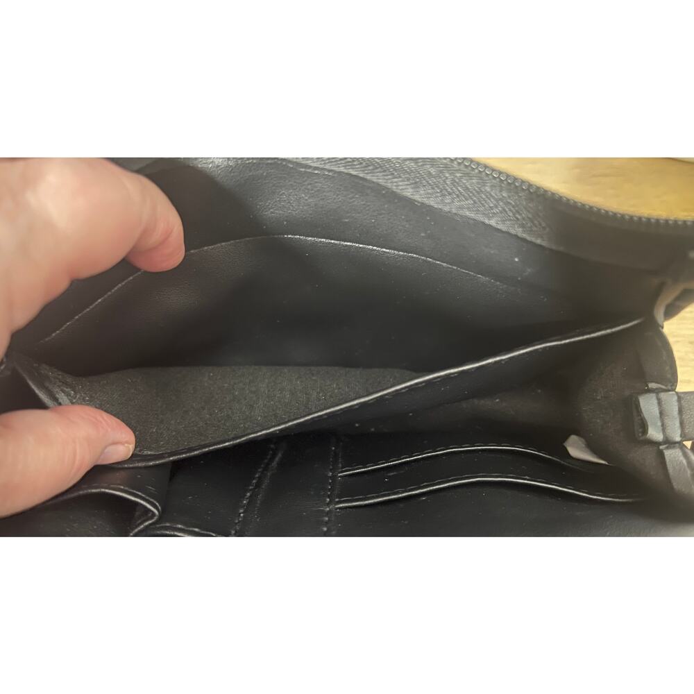 Vintage Unbranded Leather Patchwork Crossbody Pur… - image 3